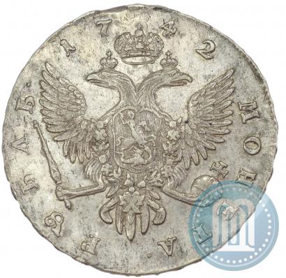 Picture 1 rouble 1742 year СПБ 