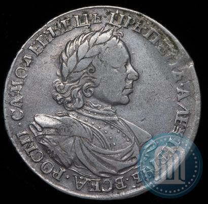 Фото 1 рубль 1718 года OK-L 