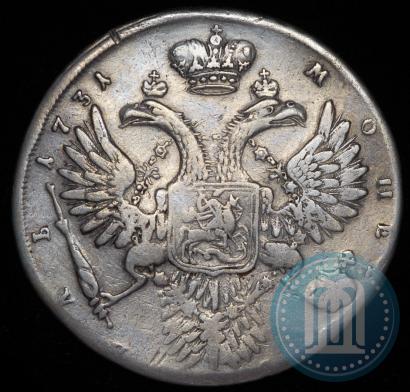 Фото 1 рубль 1731 года  