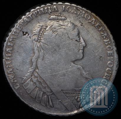 Фото 1 рубль 1734 года  "Тип 1735 года"