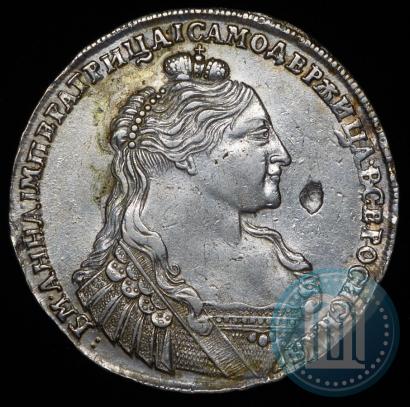 Фото 1 рубль 1737 года  "Тип 1735 года"