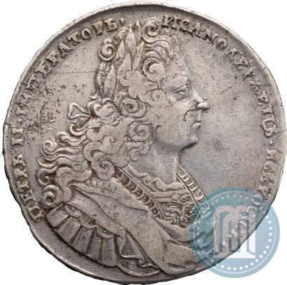 Picture 1 rouble 1728 year  "Type of 1727"