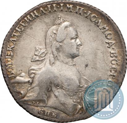 Picture 1 rouble 1762 year СПБ-НК 