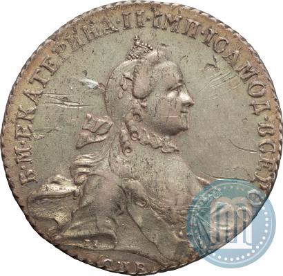 Picture 1 rouble 1763 year СПБ-ЯI 