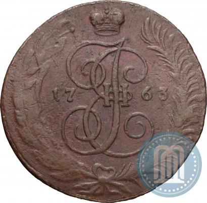 Picture 5 kopecks 1763 year СПМ 