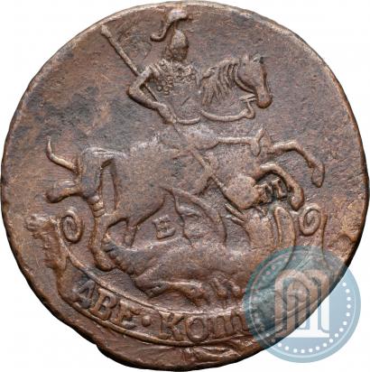Picture 2 kopecks 1777 year ЕМ 