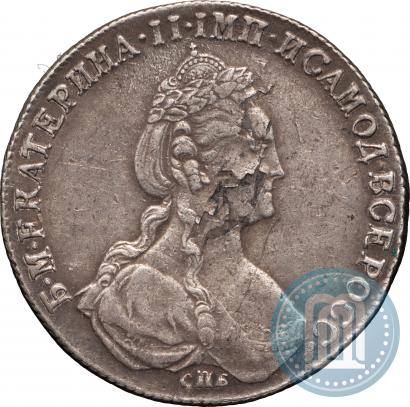 Picture 1 rouble 1781 year СПБ-ИЗ 
