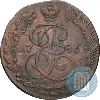 Picture 5 kopecks 1786 year КМ 