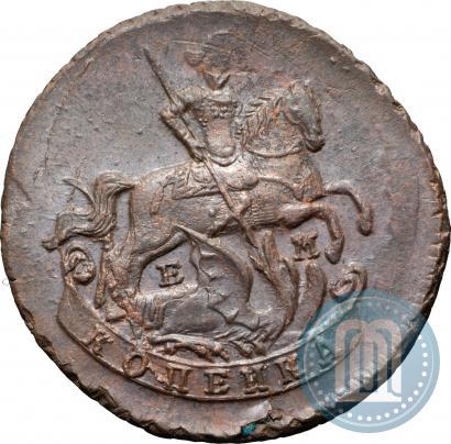 Picture 1 kopeck 1789 year ЕМ 