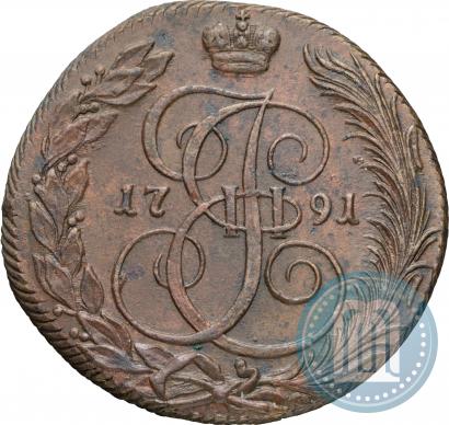 Picture 5 kopecks 1791 year КМ 
