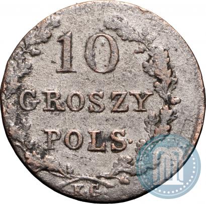 Picture 10 groszy 1831 year KG "Polish uprising"