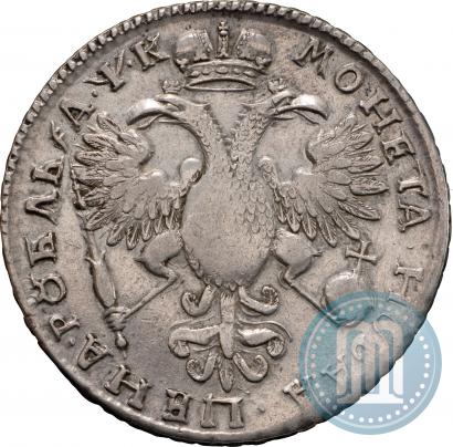 Фото 1 рубль 1720 года  "Портрет в латах"