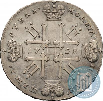 Фото 1 рубль 1728 года  "Тип 1728"