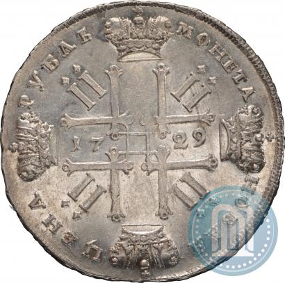 Фото 1 рубль 1729 года  "Тип 1729"