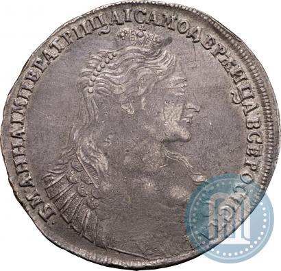Фото 1 рубль 1737 года  "Тип 1735 года"