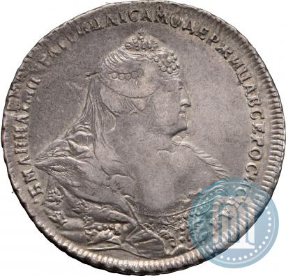 Фото 1 рубль 1738 года  "Московский тип"