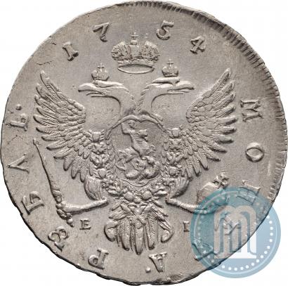 Фото 1 рубль 1754 года ММД-ЕI 