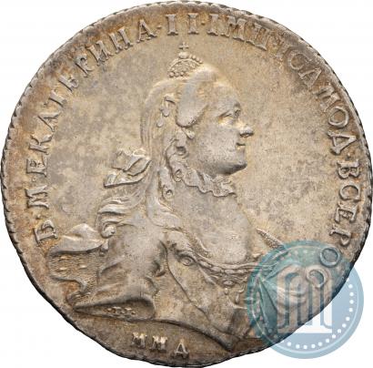 Фото 1 рубль 1762 года ММД-ДМ 