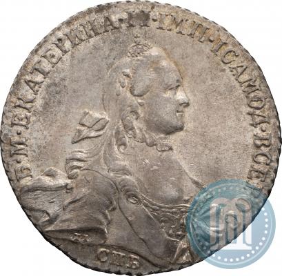 Фото 1 рубль 1765 года СПБ-СА 