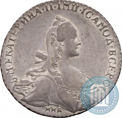 Фото 1 рубль 1768 года ММД-EI 