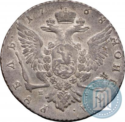 Фото 1 рубль 1768 года ММД-EI 