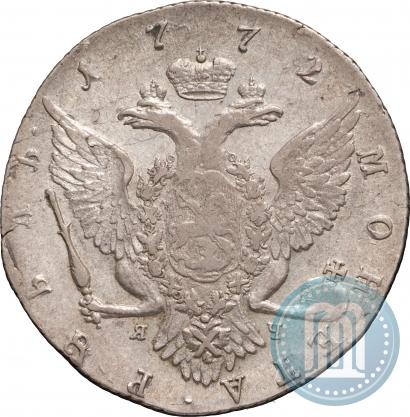 Фото 1 рубль 1772 года СПБ-ЯЧ-Т.И. 