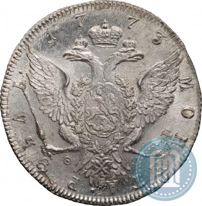 Фото 1 рубль 1773 года СПБ-ФЛ 