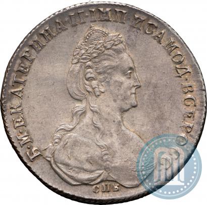 Фото 1 рубль 1780 года СПБ-ИЗ 