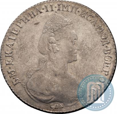 Фото 1 рубль 1782 года СПБ-ИЗ 