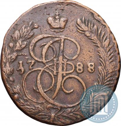 Фото 5 копеек 1788 года ЕМ 