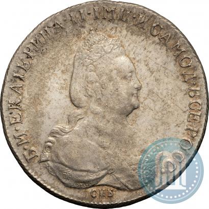 Фото 1 рубль 1796 года СПБ-IC 