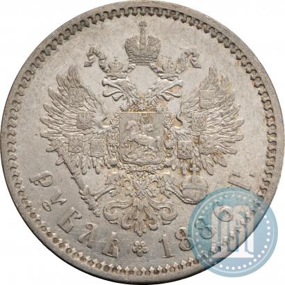 Фото 1 рубль 1886 года (АГ) 