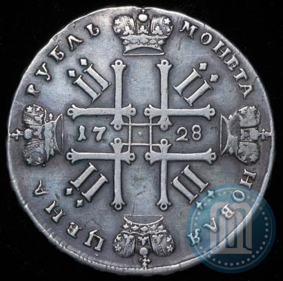 Фото 1 рубль 1728 года  "Тип 1728"