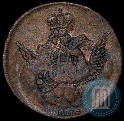 Фото 1 копейка 1755 года ММД 
