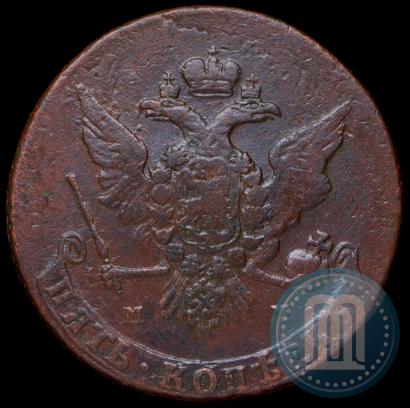 Picture 5 kopecks 1764 year ММ 