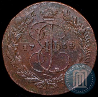 Picture 5 kopecks 1764 year ММ 