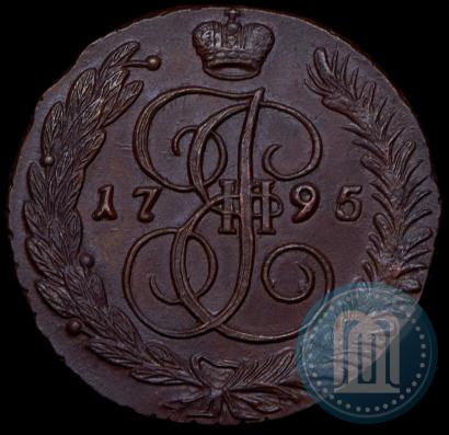 Фото 5 копеек 1795 года АМ 