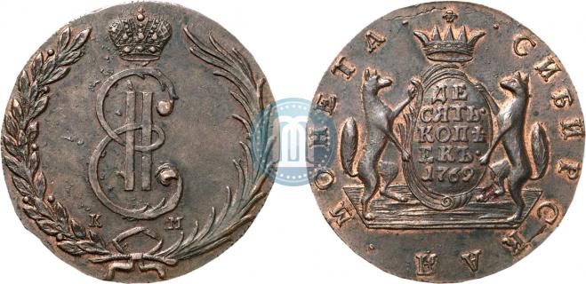 10 копеек 1769 года