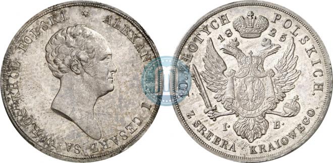 10 złotych 1825 year