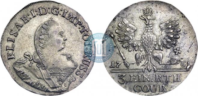 1/3 Thaler 1761 year