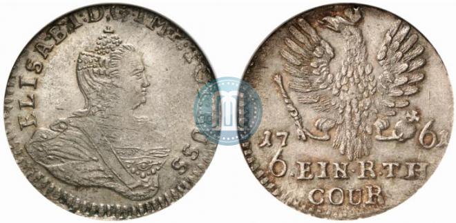 1/6 талера 1761 года