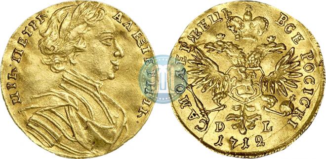 1 червонец 1712 года