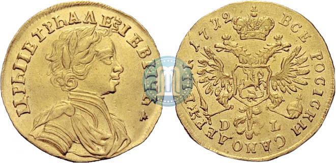 1 червонец 1712 года