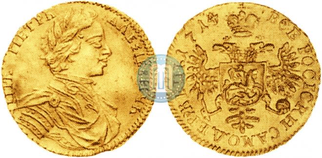 1 червонец 1714 года