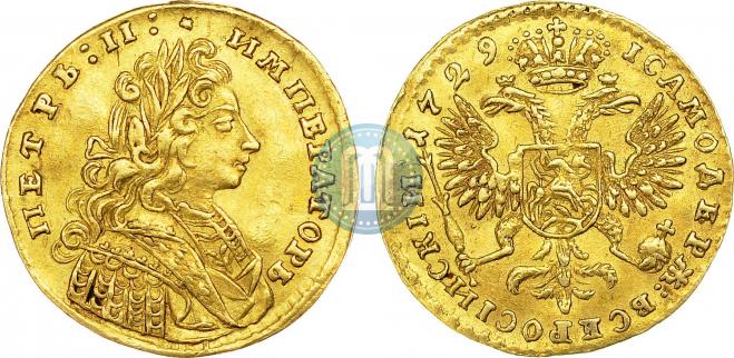 1 ducat 1729 year