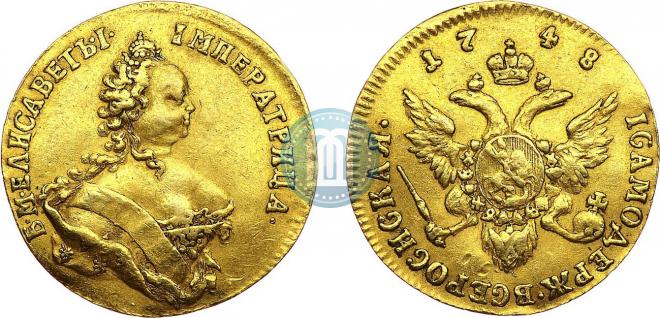 1 ducat 1748 year