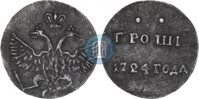1 grosz 1724 year