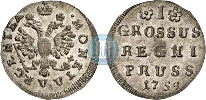 1 грош 1759 года
