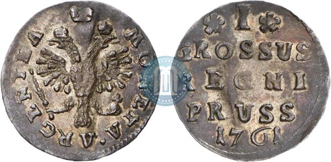 1 грош 1761 года