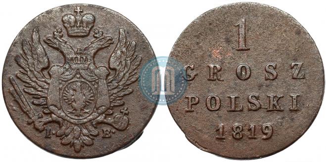 1 grosz 1819 year